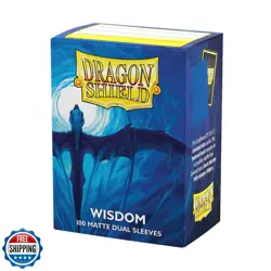 Dragon Shield | Matte Dual Standard Size Card Sleeves | 100 CT - Smooth and T - Image 1