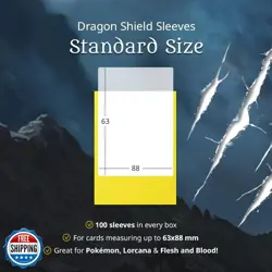 Dragon Shield | Matte Dual Standard Size Card Sleeves | 100 CT - Smooth and T - Image 5