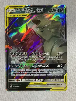 Mega Sableye & Tyranitar GX 126/236 SM:Unified Minds (NM) Pokemon TCG 2019 - Image 1