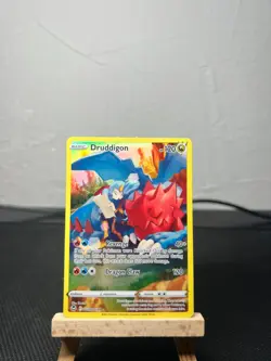 Pokemon TCG Druddigon Druddigon Ultra Rare Holo Trainer Gallery TG02/TG40 NM 2 - Image 1