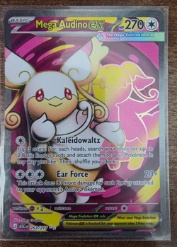 Mega Audion Ex #253/217 - Full Art Rare from ASC - Pokemon TCG - Image 1