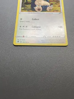 Pokemon TCG Snorlax Rebel Clash 141/192 Promo Cosmos Holo Rare MP - Image 2