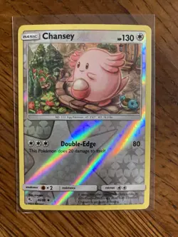 Chansey 46/68 Reverse Holo - Hidden Fates - Pokemon - NM - Image 1