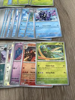 Pokemon 151 Bulk Lot - Holo, Reverse Holo, Common, Etc. ~ 50 Holo & ~ 175 Common - Image 3