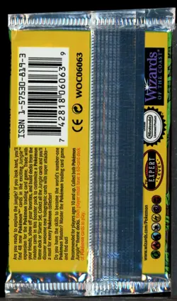 Pokemon TCG WOTC 1st Edition Jungle Booster Pack HEAVY 21.28g FLAREON ART - Image 2