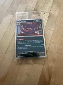 Pokemon TCG Gengar GameStop Promo Sealed Exclusive Limited In Stores - Image 1