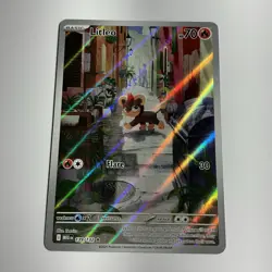 Pokemon TCG: Litleo 139/132 IR Illustration Rare Holo 2025 Mega Evolution NM - Image 1