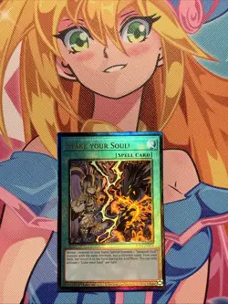 Stake Your Soul! 1st Edition Ultimate Rare RA05-EN069 Yu-Gi-Oh! - Image 1
