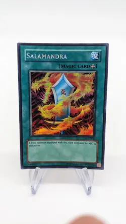 SALAMANDRA 2002 YU-GI-OH! DARK DUEL STORIES PROMO HOLO - Image 1