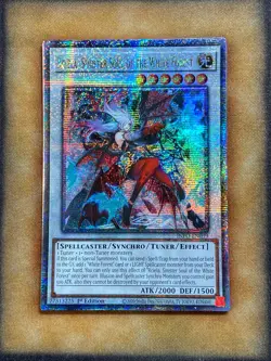 Yugioh Rciela, Sinister Soul of the White Forest INFO-EN039 Quarter Century LP - Image 1