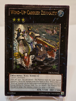 Ultimate Rare Wind-Up Carrier Zenmaity ORCS-EN044 Unlimited Yugioh 1429 - Image 1