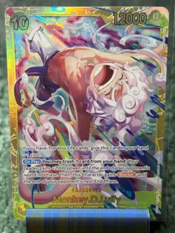 Monkey D. Luffy SEC EB04-061 One Piece Adventure on Kami’s Island OP15-EB04 NM - Image 1