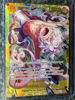 Monkey D. Luffy SEC EB04-061 One Piece Adventure on Kami’s Island OP15-EB04 NM - Image 4