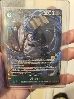 Jinbe (Alt Art) OP11-031 SR - One Piece A Fist Of Divine Speed Foil English - Image 1