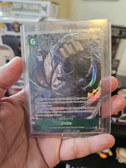 Jinbe (Alt Art) OP11-031 SR - One Piece A Fist Of Divine Speed Foil English - Image 2