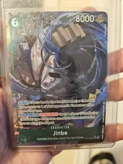 Jinbe (Alt Art) OP11-031 SR - One Piece A Fist Of Divine Speed Foil English - Image 4