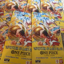 One Piece OP15 EB04 Adventure on Kami's Island Sleeved Booster Packs (Lot Of 14) - Image 2