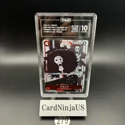 TAG GEM MINT 10 Brook OP01-022 (Promo) 25th Anniversary Edition ONE PIECE 279 - Image 1