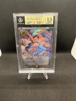 Jasmine - Fearless Enchanted 240/204 Fabled Disney Lorcana TCG BGS 9.5 Gem Mint - Image 1