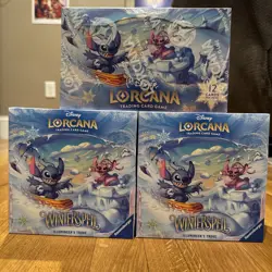 Disney Lorcana: Winterspell Booster Box Plus Two Troves - Brand New and Sealed - Image 1