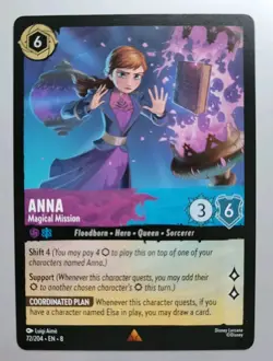 Disney Lorcana TCG - Reign of Jafar: Anna (072/204) - Rare - Near Mint - Image 1