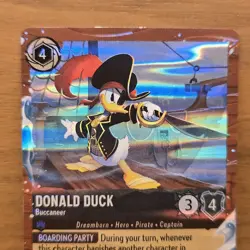 Disney Lorcana TCG Azurite Sea Donald Duck Buccaneer 15 / P3 Cruise Holo Promo - Image 5