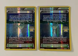 2X MP Parallel City 145/162 Holo Foil Stamp Reverse Pokemon TCG Card - Image 1
