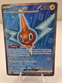 Pokemon Card TCG: Rotom ex - 111/094 ME02: Phantasmal Flames Ultra Rare NM - Image 1