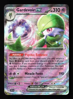 Gardevoir ex 086/198 Holofoil Scarlet & Violet Base Set Pokemon Card -A3 - Image 1