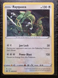 Rayquaza SWSH029 SWSH: Sword & Shield Promo Cards Holo - Image 2