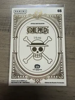 Sanji #65 - Panini One Piece Treasure Box Ltd. Card 19/90 Jolly Card - Image 2