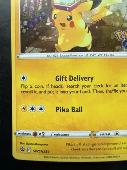 Pokemon Go Pikachu SWSH234 SWSH: Sword & Shield Promo Cards (NM) - Image 4