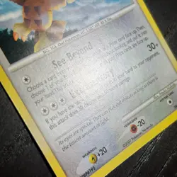 Noctowl 34/130 Pokemon Diamond & Pearl Regular Rare Card MP - Image 4