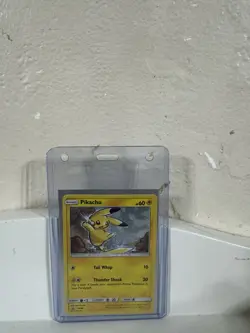 Pokemon Pikachu SM98 Promo Holo Card SM Set Tail Whap Thunder Shock 2017 - Image 3