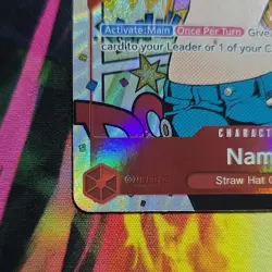 Bandai One Piece Card Game Nami ST01-007 Character Special Foil 1000 1c - Image 5