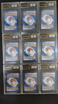 OCD 10 Pristine Chinese Pokemon: Glaceon, Gengar & Eevee (9 Cards) GL15 - Image 2