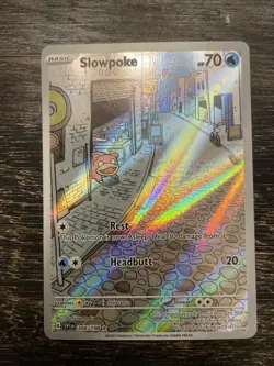 Slowpoke 204/198SV01 Scarlet & Violet Base Set Holo Card - Image 2