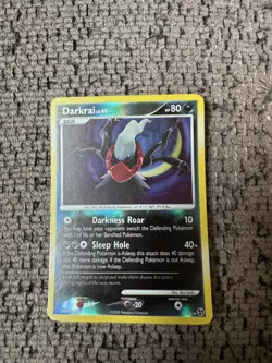 2008 Pokemon D&P Great Encounters 4/106 Darkrai Reverse Holo LP Rare Card tcg - Image 1