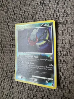 2008 Pokemon D&P Great Encounters 4/106 Darkrai Reverse Holo LP Rare Card tcg - Image 2