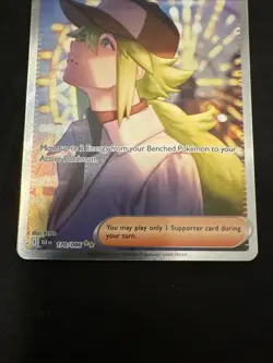Rare N's Plan Black Bolt Trainer SIR Pokemon Trading Card Special Illustration - Image 3