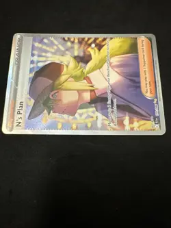 Rare N's Plan Black Bolt Trainer SIR Pokemon Trading Card Special Illustration - Image 4