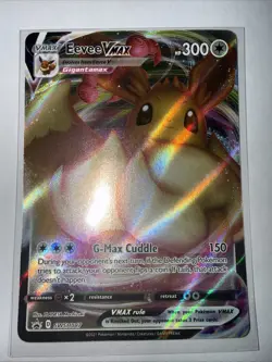 Eevee VMAX SWSH087 SWSH: Sword & Shield Promo Cards Holo NM - Image 1