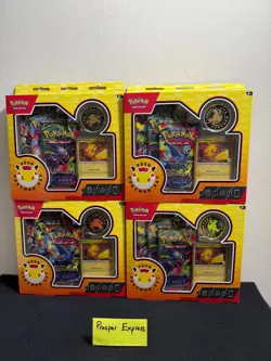 - LOT OF 4 - Pokemon TCG Day 2026 Collection Box Pikachu Promo Card - NEW SEALED - Image 2