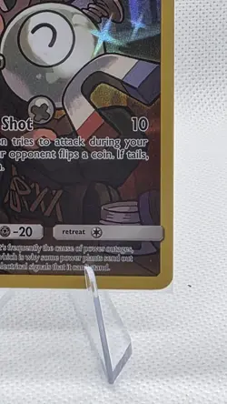 Pokemon TCG Magnemite Holo Secret Rare Card Cosmic Eclipse 242/236 - Image 2