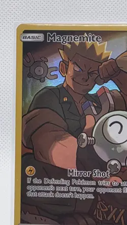 Pokemon TCG Magnemite Holo Secret Rare Card Cosmic Eclipse 242/236 - Image 4