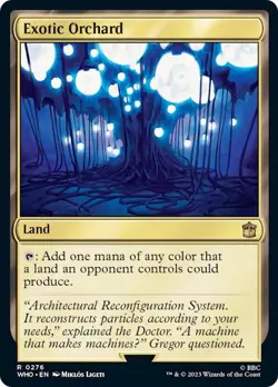 MTG Exotic Orchard [Doctor Who] Near Mint Magic - Image 1