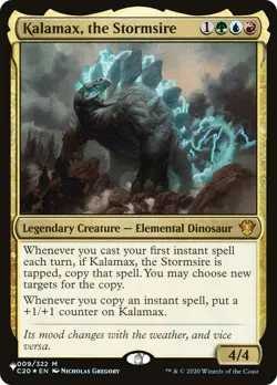 MTG Kalamax, the Stormsire [The List] Near Mint Magic - Image 1