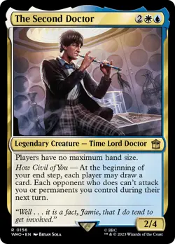 MTG The Second Doctor [Doctor Who] Near Mint Magic - Image 1