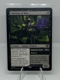 Emeritus of Woe Mythic Secrets of Strixhaven 80 MTG Near Mint 2026 - Image 1