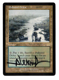 Polluted Delta Onslaught signed by artist Rob Alexander! - Image 1